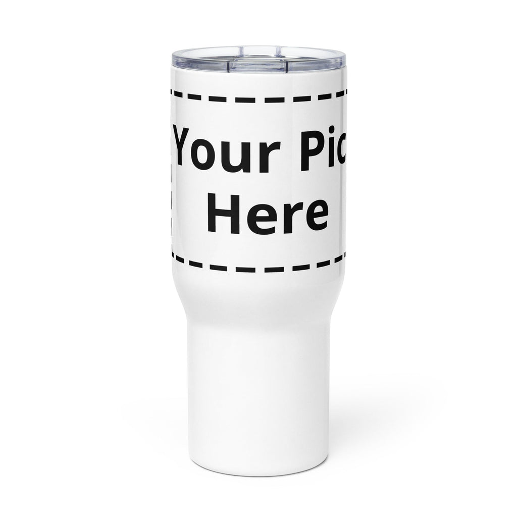 Customized Travel mug with a handle