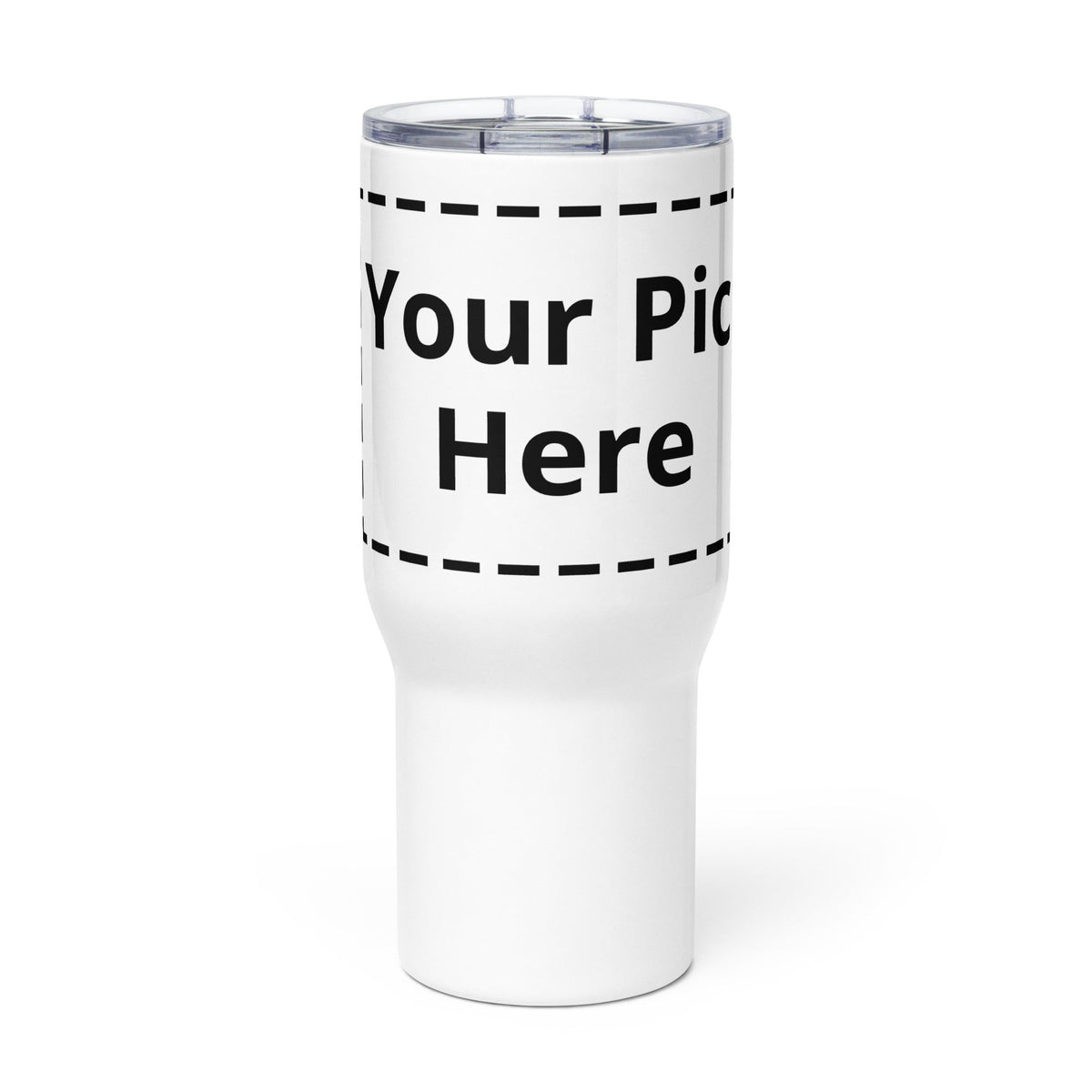 Customized Travel mug with a handle