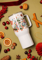 Customized Travel mug with a handle