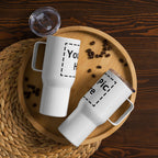 Customized Travel mug with a handle