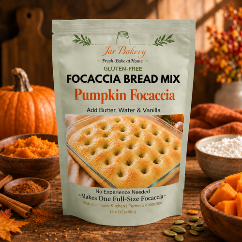 GF Harvest Pumpkin Focaccia