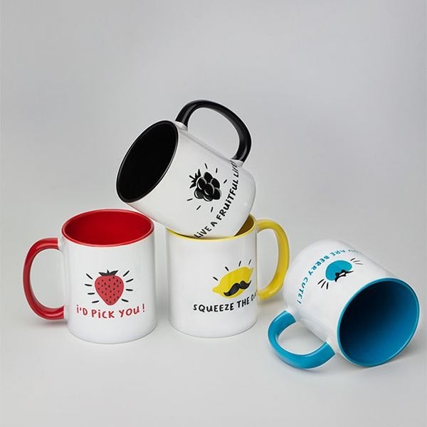 Customized Mug with Color Inside